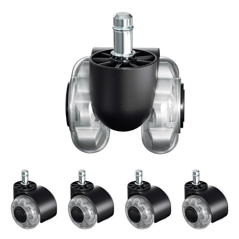 5pcs Rotatable Casters For Home Office Chair Wheels Replacement Universal wheel