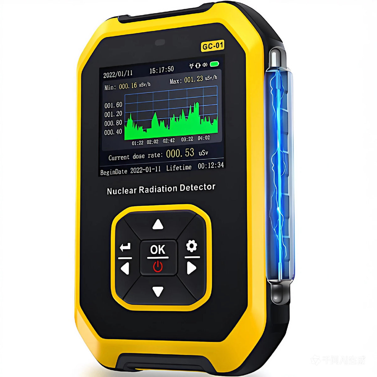 NEW Portable Nuclear Radiation Detector - UK GM Geiger Counter β γ X-Ray Meter