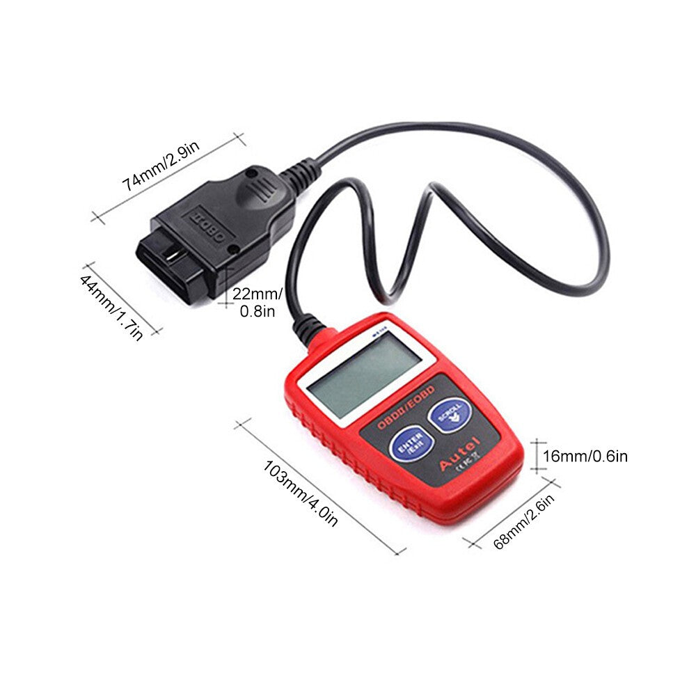 Car Fault Code Reader Engine Diagnostic Scanner Reset Tools MS309 OBD2 OBDII UK