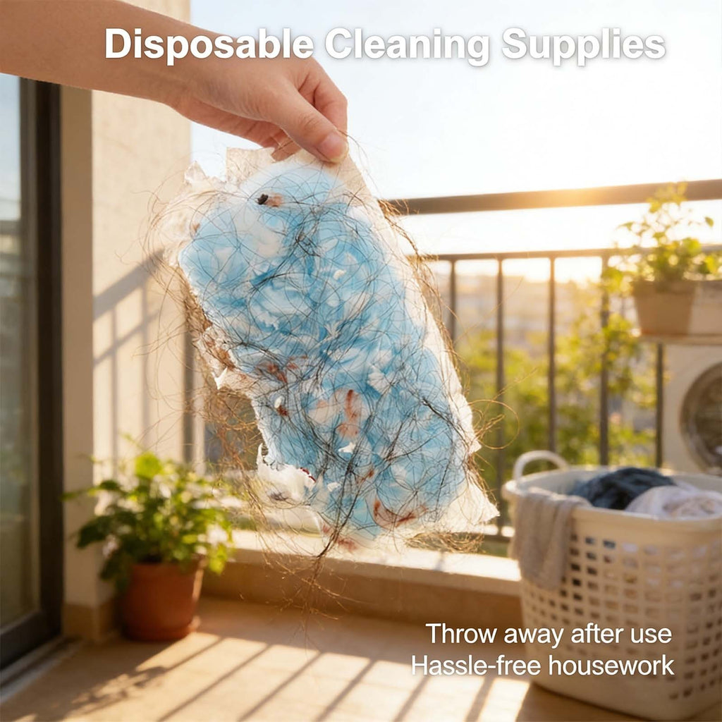 Flash Dust Magnet Fluffy Duster Kit with Extendable Long Handle + 50 Refills