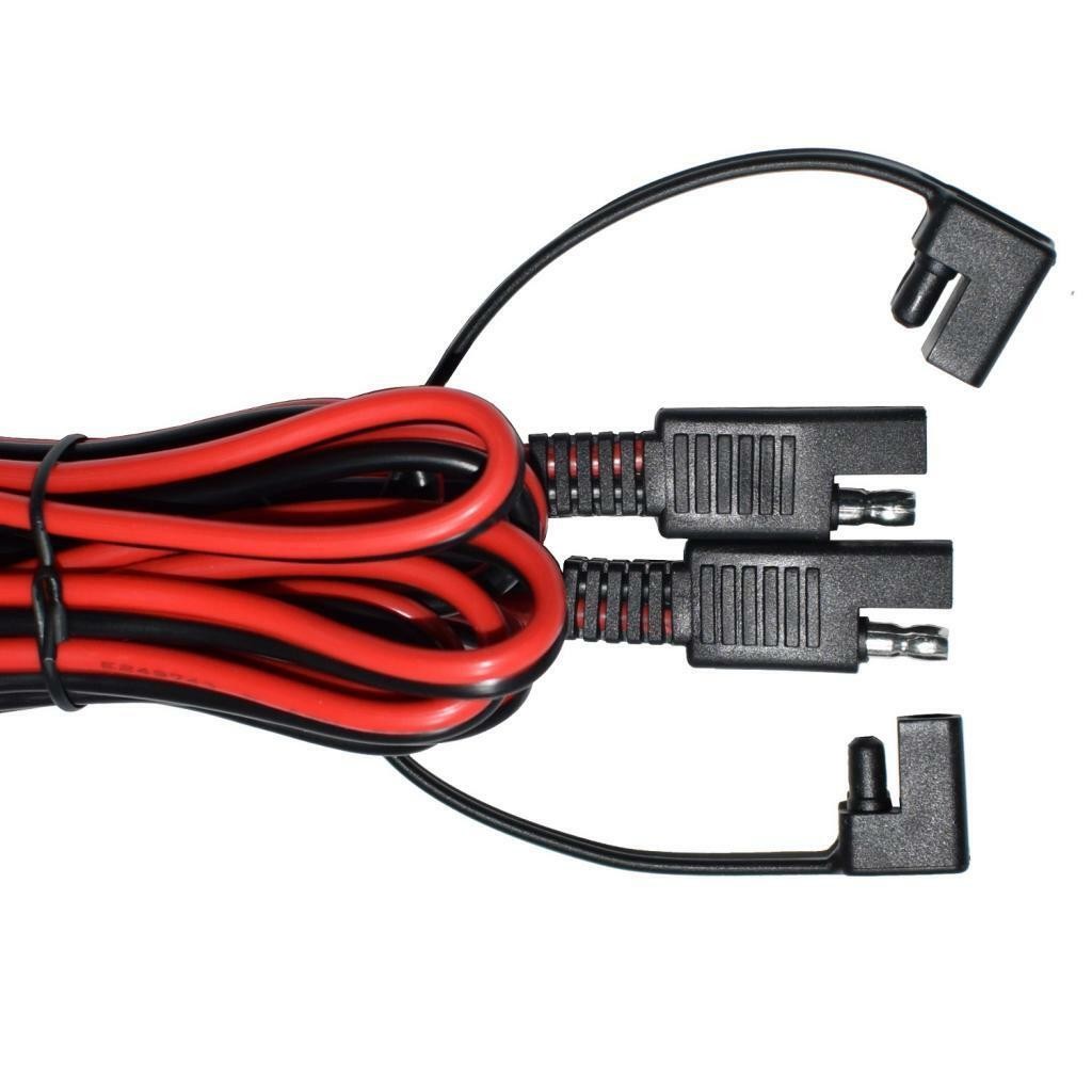 2m/6.5Ft Solar Panel Extension Cable Cord Lead Wire Harness