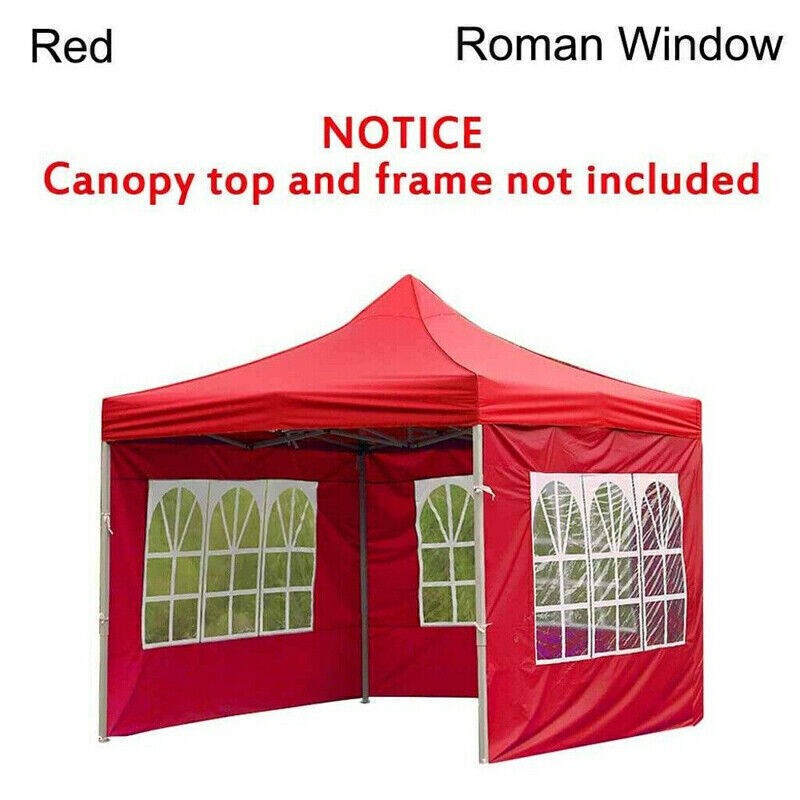 Garden 3x2m Marquee Gazebo, Waterproof Canopy Tent with Side Walls Outdoor