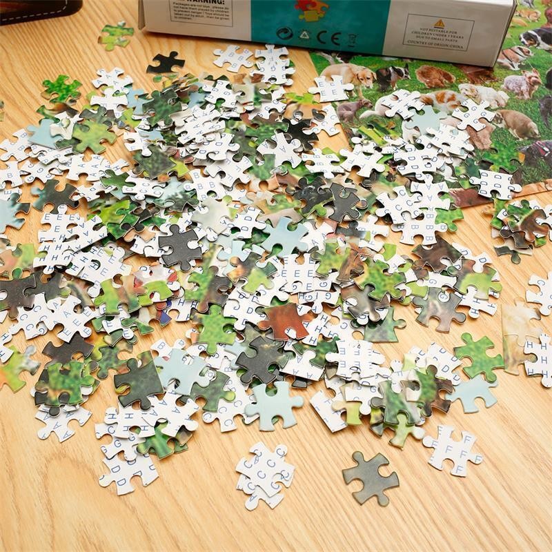 1000 Pieces Jigsaw Puzzle 101 Pooping Puppies Dogs Pooping Puzzles UK
