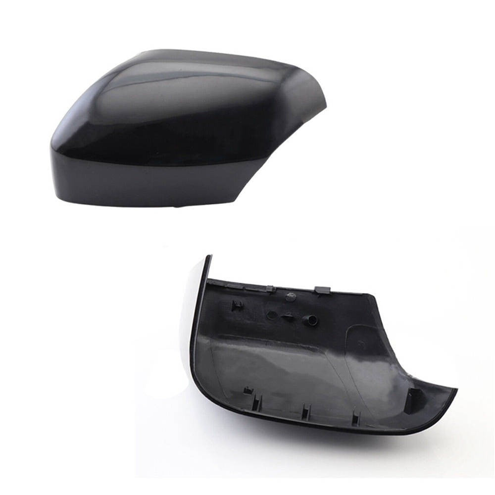 1 Pair Gloss Black Side Rearview Door Mirror Cover Cap For Volvo XC90 2007-2014
