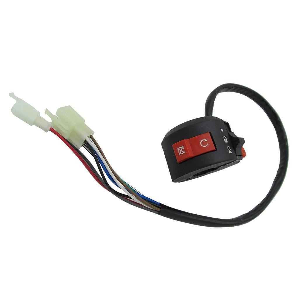 HANDLE BAR START KILL LIGHT SWITCH FOR 50cc 90cc 110cc 125cc BIKE ATV QUAD
