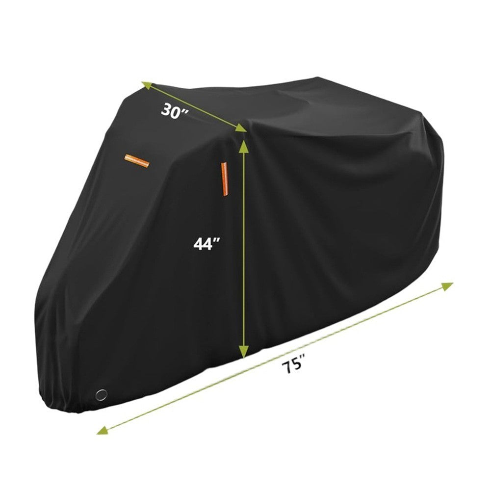 Heavy Duty Waterproof Tricycle Cover 210D Oxford Cloth Reflective Strips