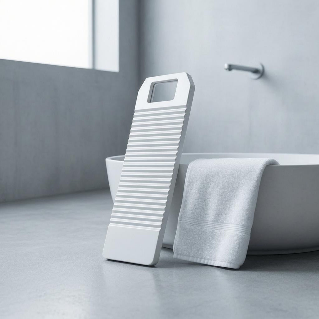Washboard Basin Thickened Laundry Basin Textured for Soaking Clothes