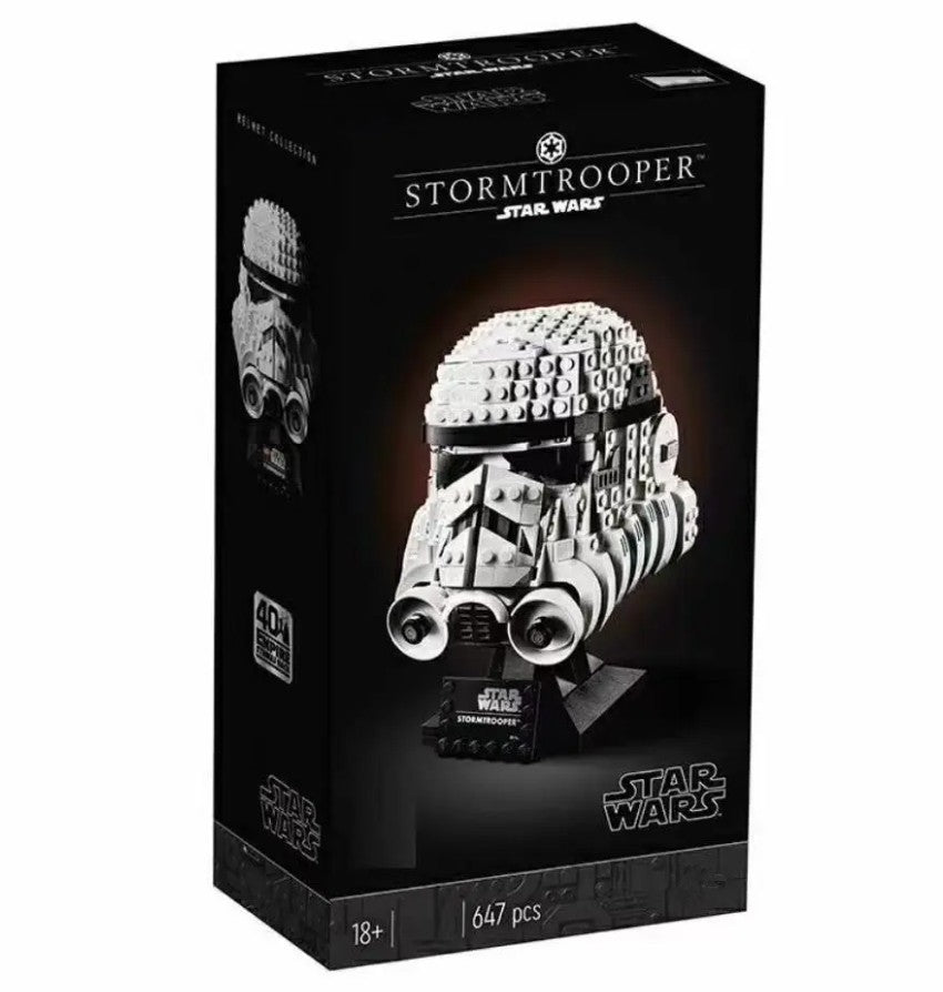 Star Wars Stormtrooper Helmet MOC Building Block Set Star Wars Assembly Bricks