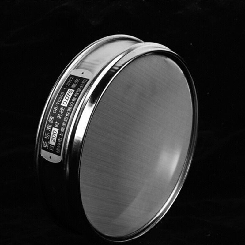 10-400 Mesh 2-0.0385mm Aperture Lab Standard Test Sieve 10-20cm Stainless Steel