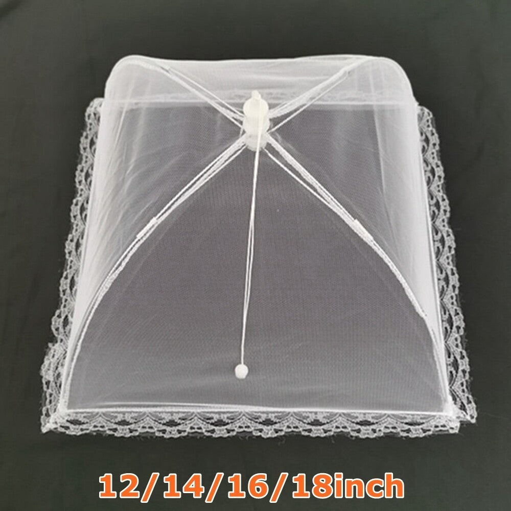 Mesh Fly Wasp Pop-Up Net Collapsible Food Cover Umbrella Protector Party BBQ