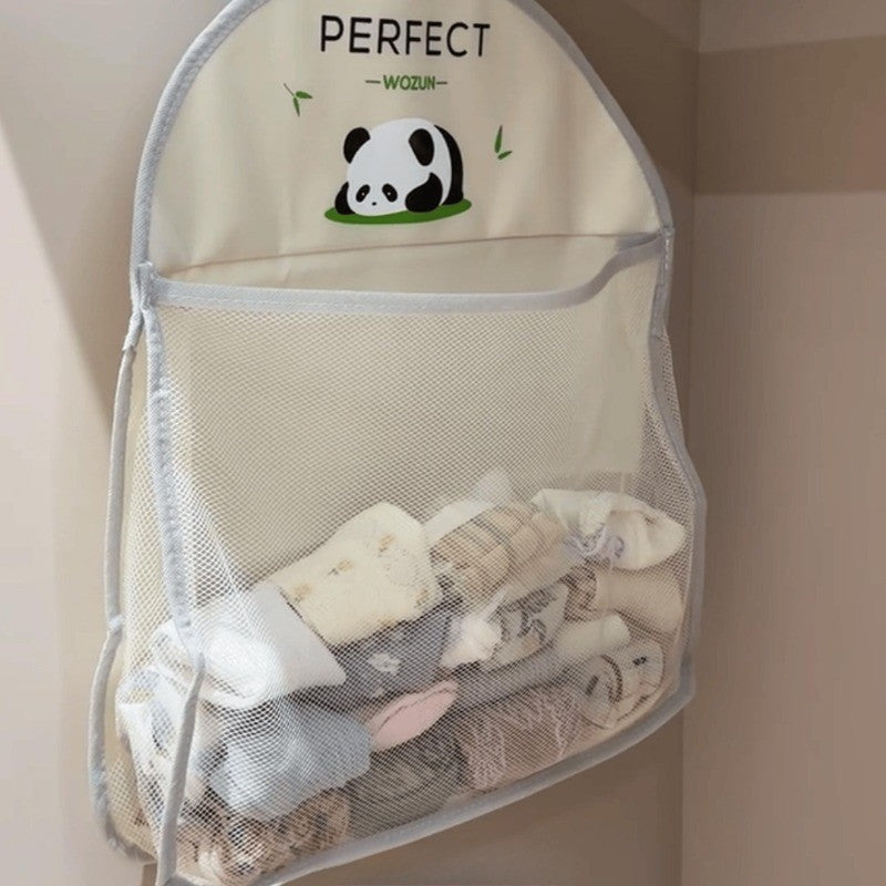 Underwear Sock Bra Organizer Mesh Storage Bag Closet Hang Holder Dormitory Home