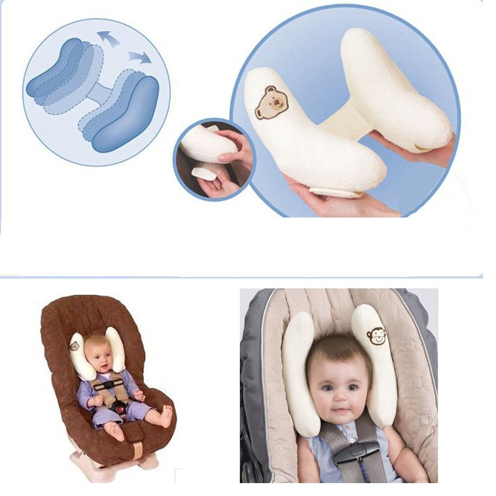 Baby Seat Car Pillow Safety Stroller Baby Head Support Kid Cushion Neck Headrest