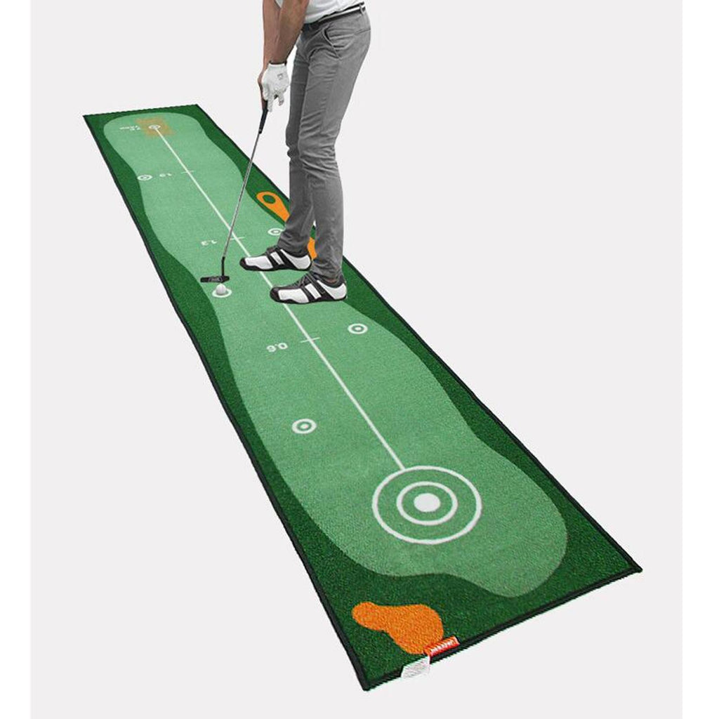 Golf Practice Putting Mat Adjustable Alignment Trainer For Golf Training