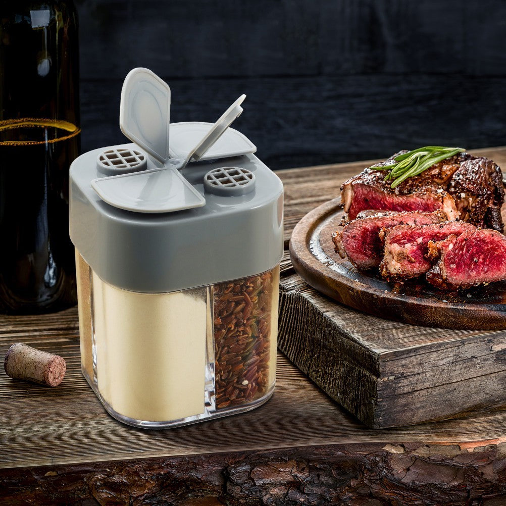 2pcs Multi Spice Containers Spice Shaker Jars Camping Barbecue Spice Containers