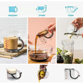 2x Adjustable Measuring Cup Multi Function 4 In 1 Measuring Cup With NEW