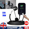 32A 7KW EV Charger Type 2 Electric Car Charging Station With 5M Cable UK