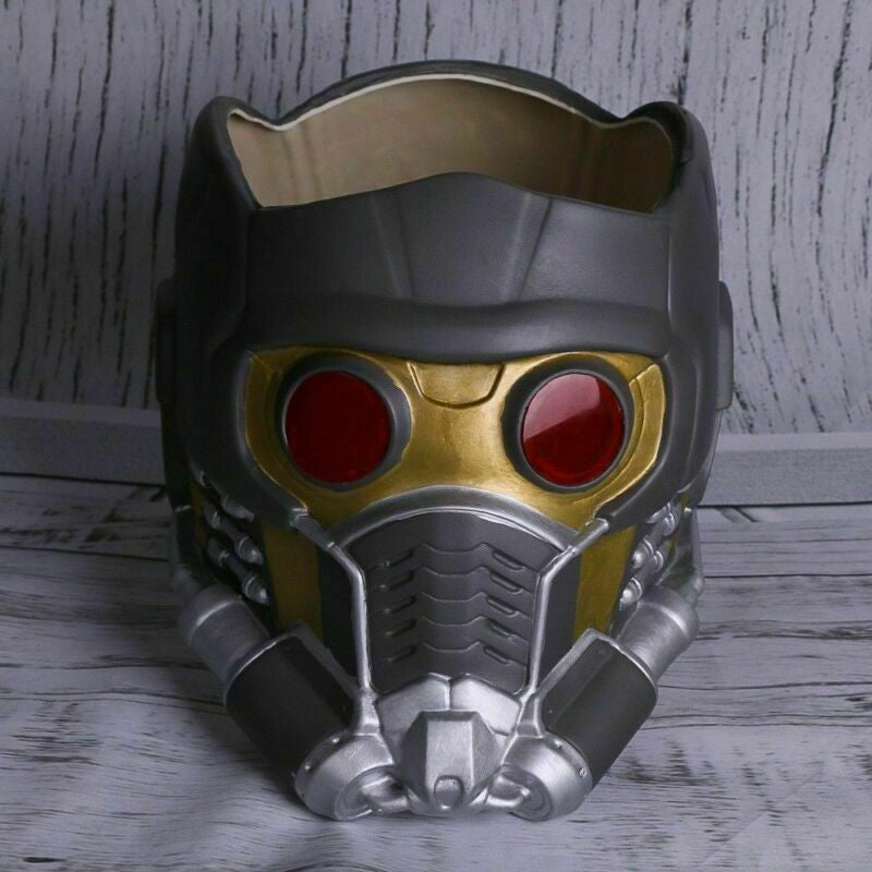 Star Lord LED Mask Cosplay Infinity War Quill LED Helmet Latex Halloween Props