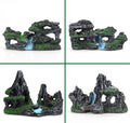 4PCS Hole Rock Aquarium  60L 80L Aquascaping Fish Tank Decor