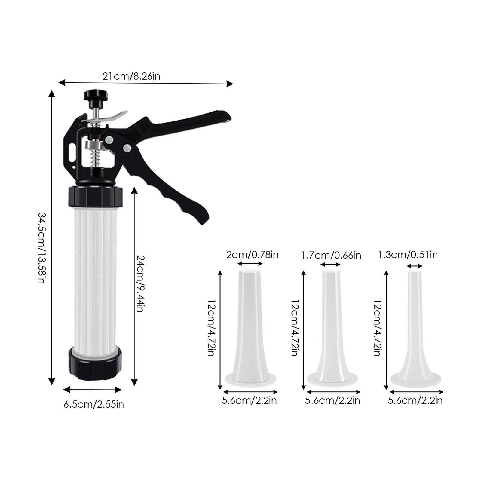 Food Grade Quality Manual Sausage Maker Meat Stuffer Filler Hand Operated Salami