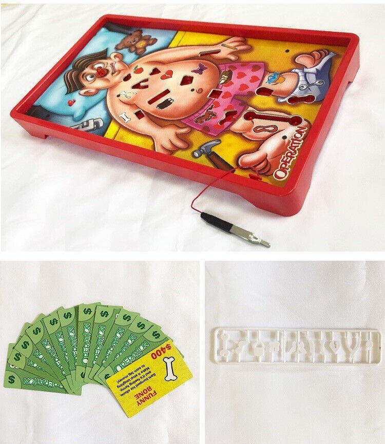 Classic Operation Game Electronic Board Game Boxed For 6+ Kids UK