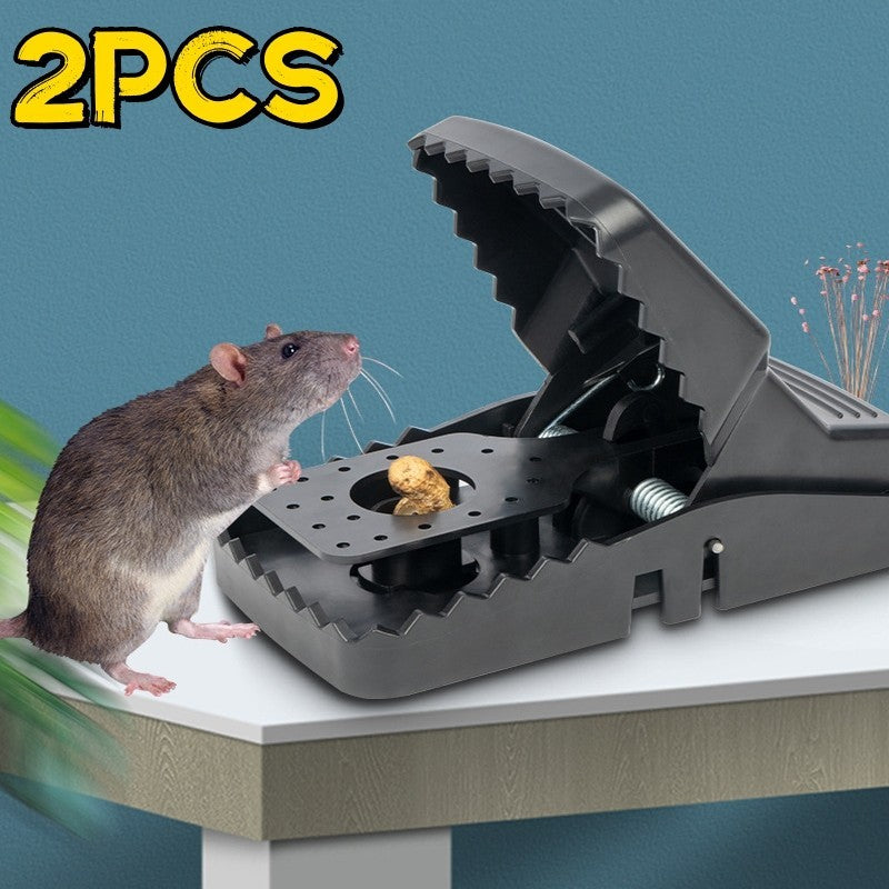 2 Pack XXL 21cm Rat Traps That Kill Instantly Big Rodent Trap Catcher Rat Killer