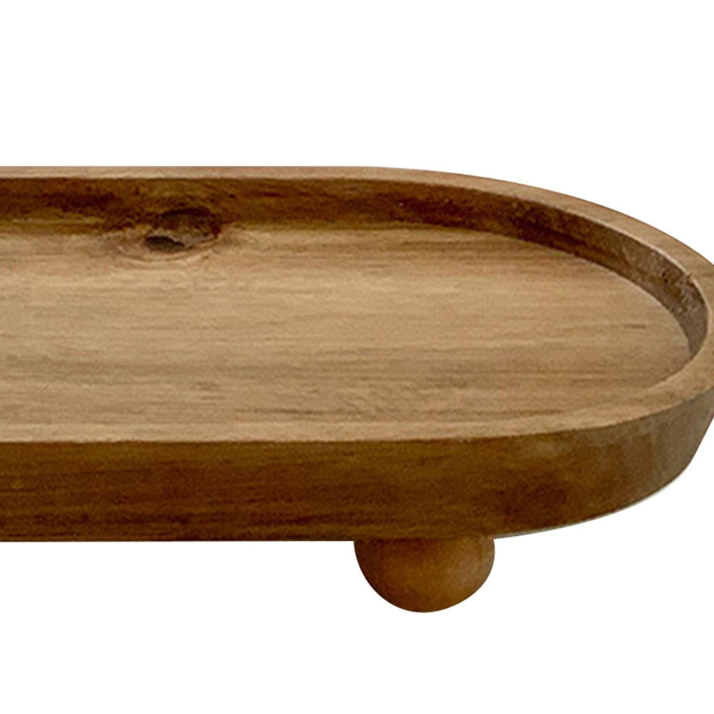 Multifunctional Mini Wooden Riser Display Decorative Tray Wooden Pedestal Stand