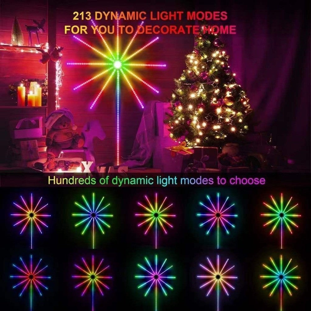 Color Changing Firework LED Strip Light Firework Light  Wedding