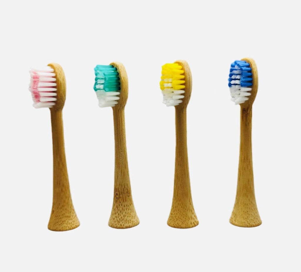 Electric Bamboo Toothbrush Head Bamboo Teeth Environmentally Friendly Coating