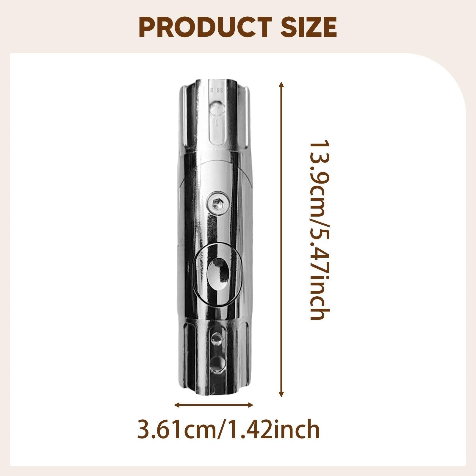 Patio Umbrella Shaker Turn Heavy Duty Tilt Mechanism for Travel Beach Party