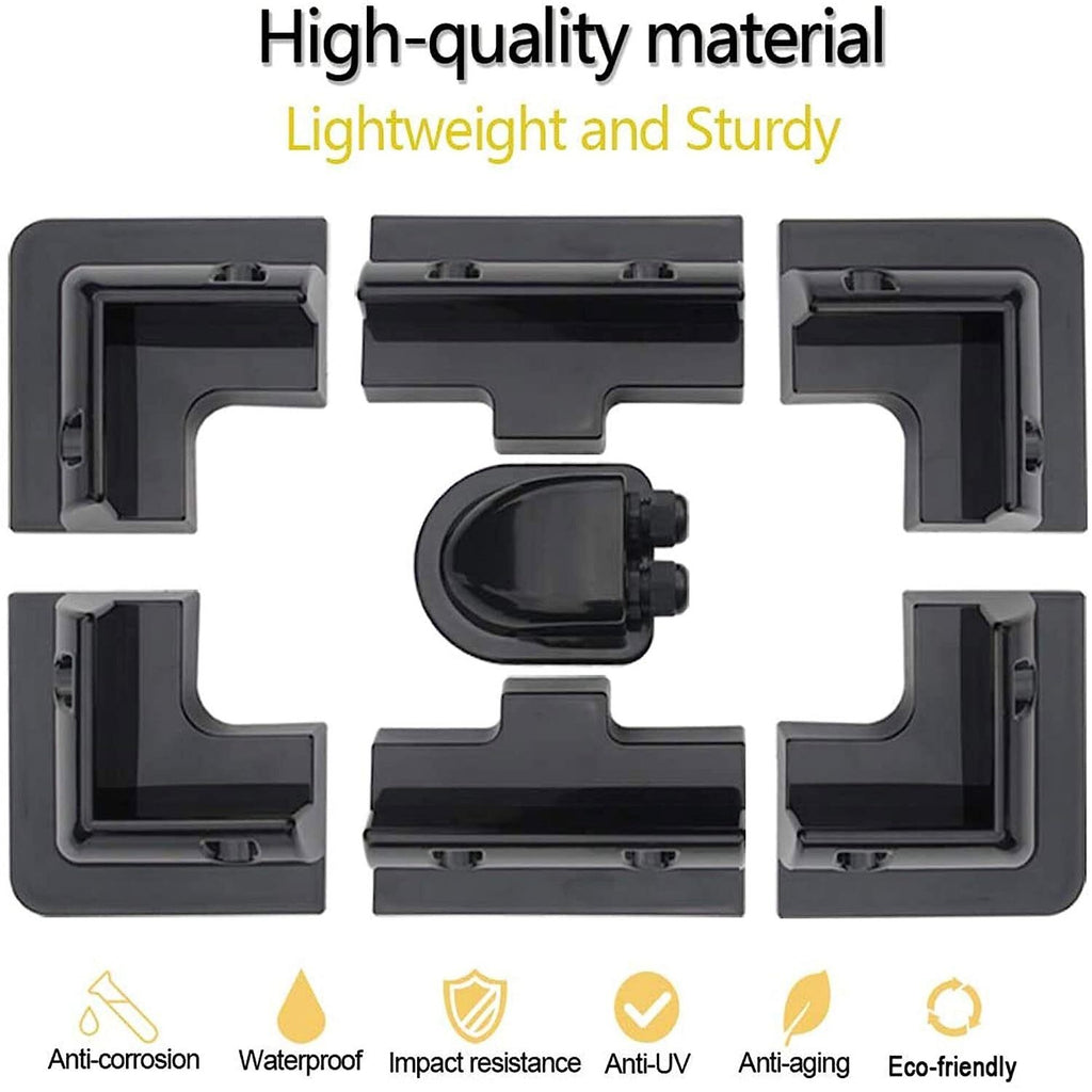 Solar Panel Mounting Bracket Kit Boat Motorhome Caravan Camper Van RV Roof Mount