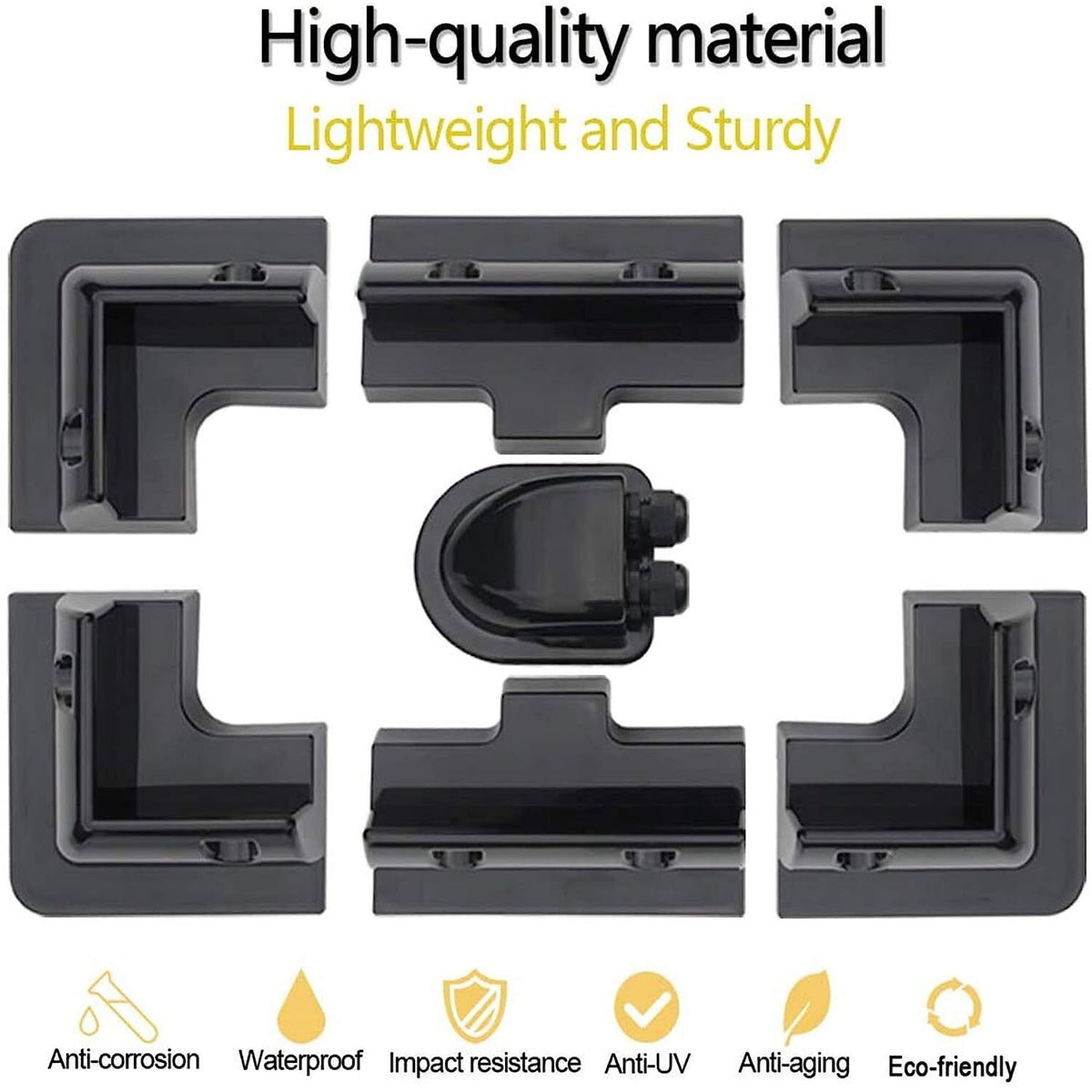 Solar Panel Mounting Bracket Kit Boat Motorhome Caravan Camper Van RV Roof Mount