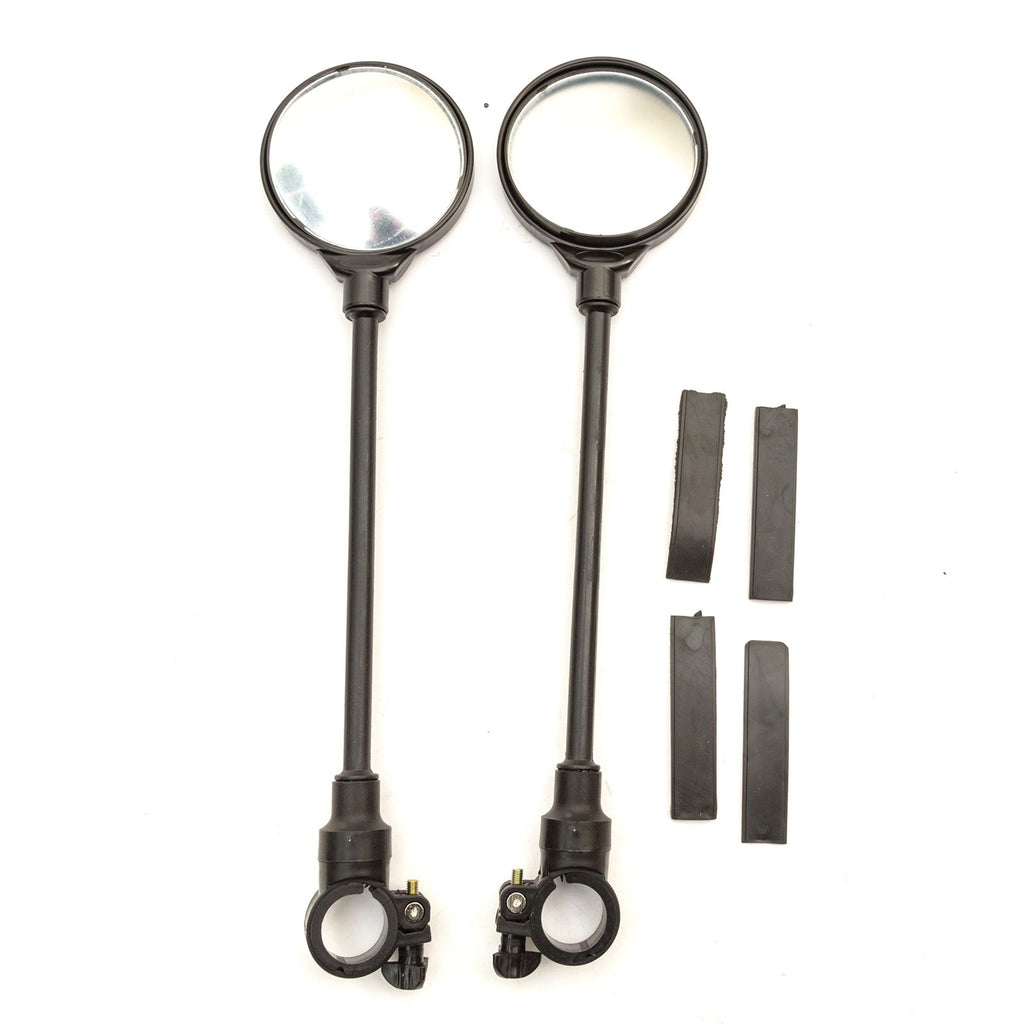 Mobility Scooter Rear View Wing Mirror Wide Angle Adjustable Safety Mirrors Pair