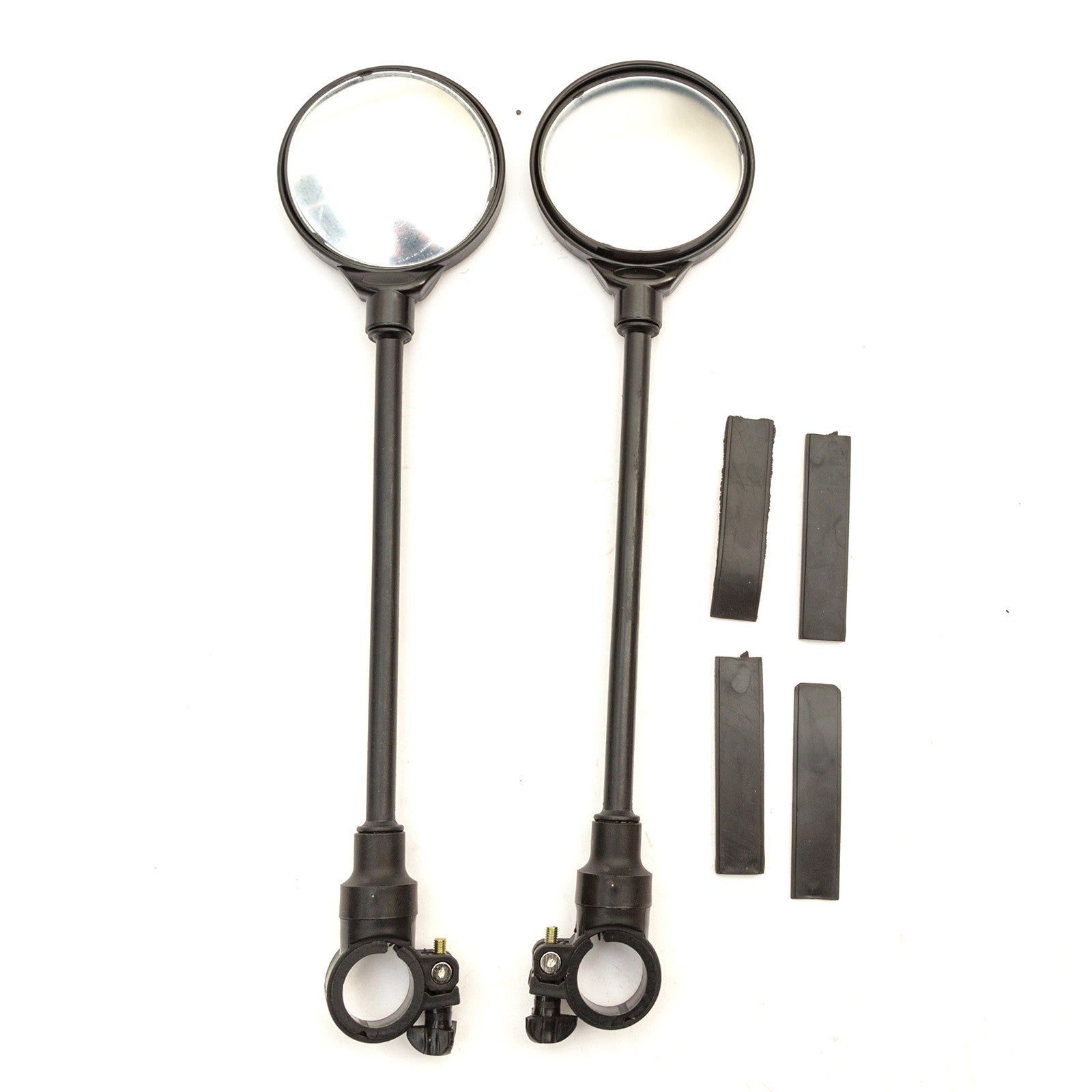 Mobility Scooter Rear View Wing Mirror Wide Angle Adjustable Safety Mirrors Pair