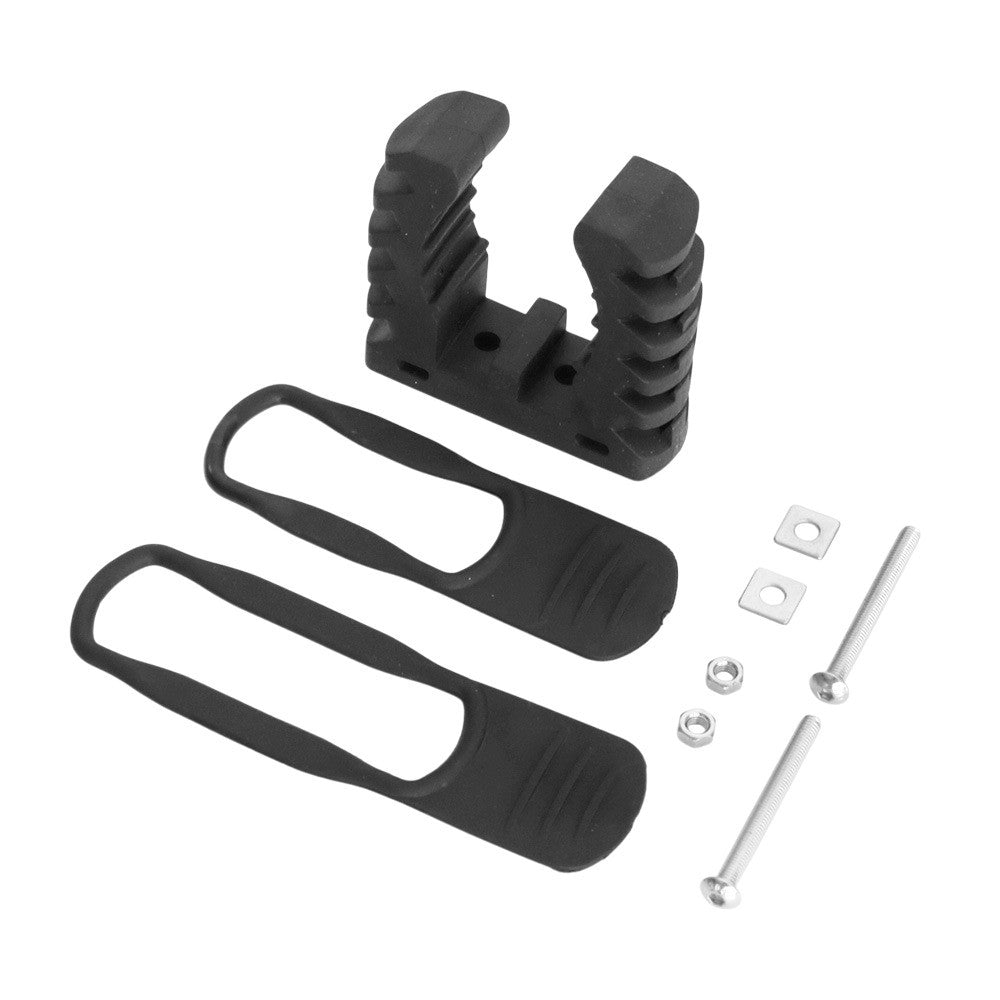 4Pcs 16mm-57mm Car Rubber Clamps Shovel Axe Holder Quick-Release Mount Brackets