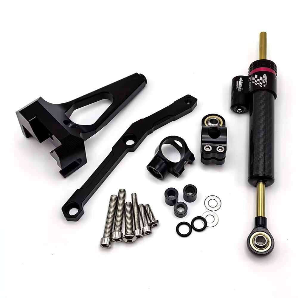 For Yamaha MT-09 FZ09 2013-2020 2018 CNC Steering Damper & Mounting Bracket Kit