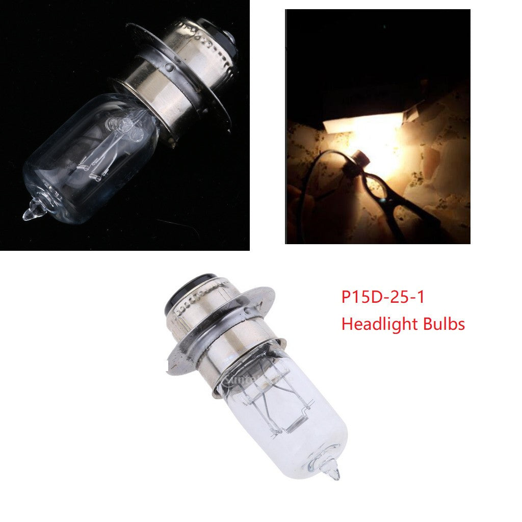 12V   35 / 35W   Motorcycle   White   Halogen   Headlight   Headlamp   Bulbs  #