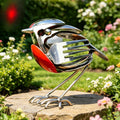Sheremart Hopewings Bird, Robin Scrap Metal Art Sculpture, Metal Art Sculpture