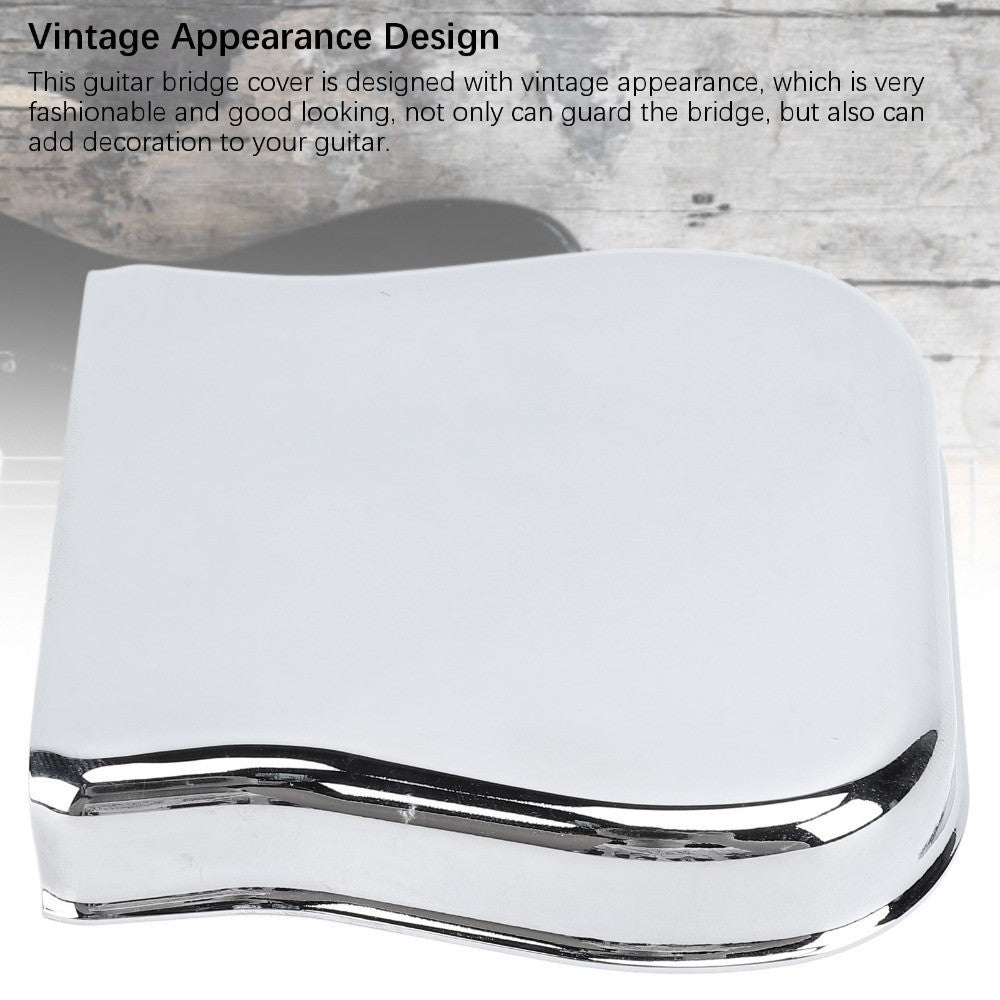 Chrome Plated Tele Bridge Cover  For Telecaster/TL Electric Guitar