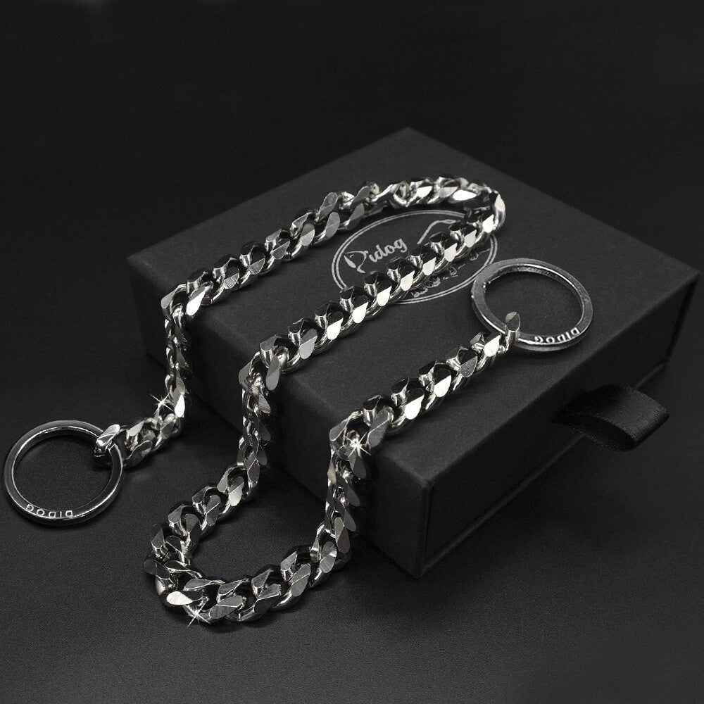 Stainless Steel Chain Dog Collar Training Slip Choker Heavy Duty Rottweiler