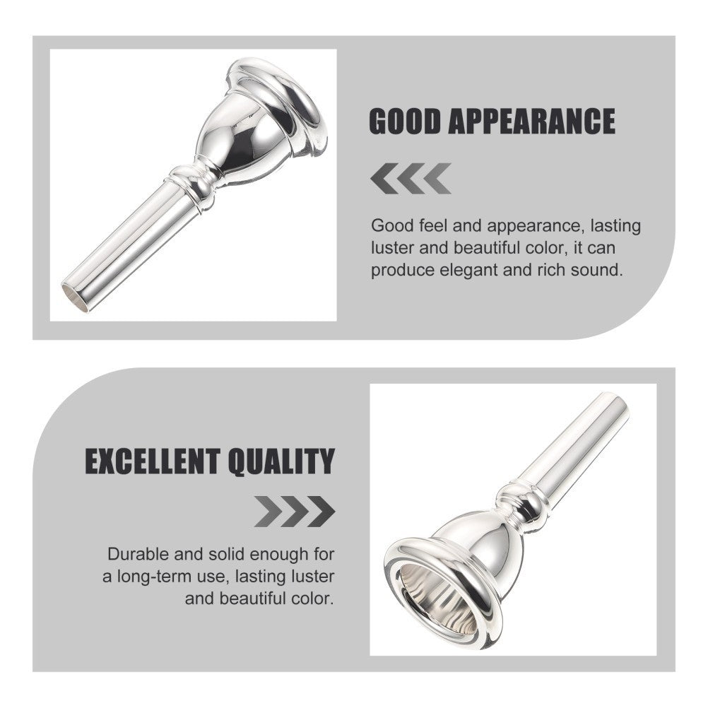 Euphonium Mouthpiece Instrument Accessory for Practice Instruments Accessories