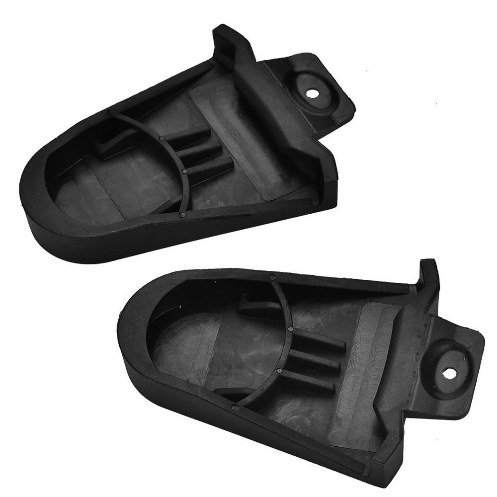 1 pair Black Bike Cleats Cover for Shimano SPD-SL Cleats SH10 SH11 SH12