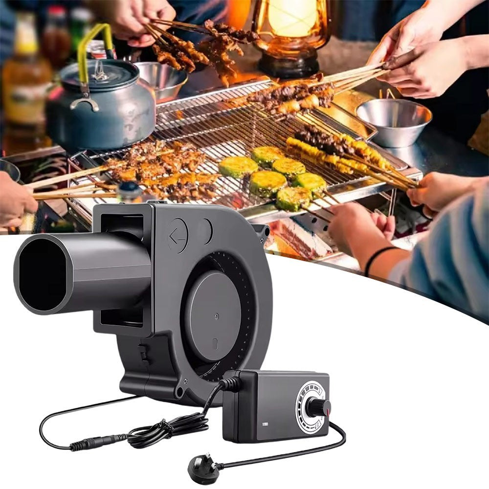 Adjustable 12V 2A Blower fan For BBQ Heater Blower Air blower Cooking Machine UK