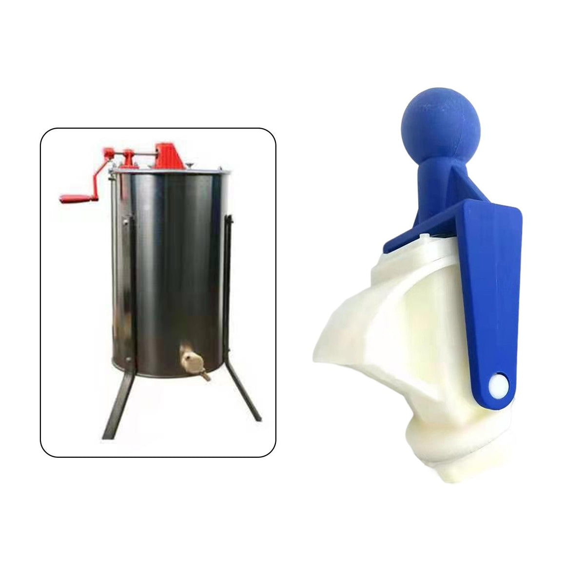Durable Honey Gate Push Type Extractor Tap for Beekeeping Equipment Tool