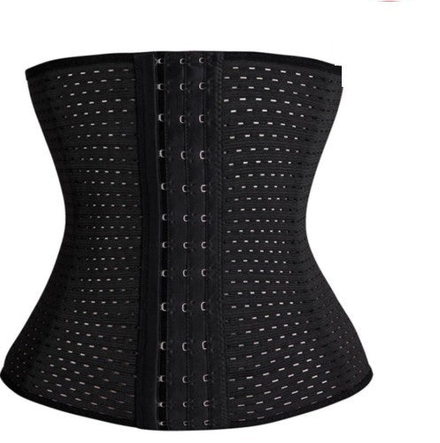 WAIST TRAINER CORSET Breathable Tummy Girdle Belt Sport Body Shaper Control UK