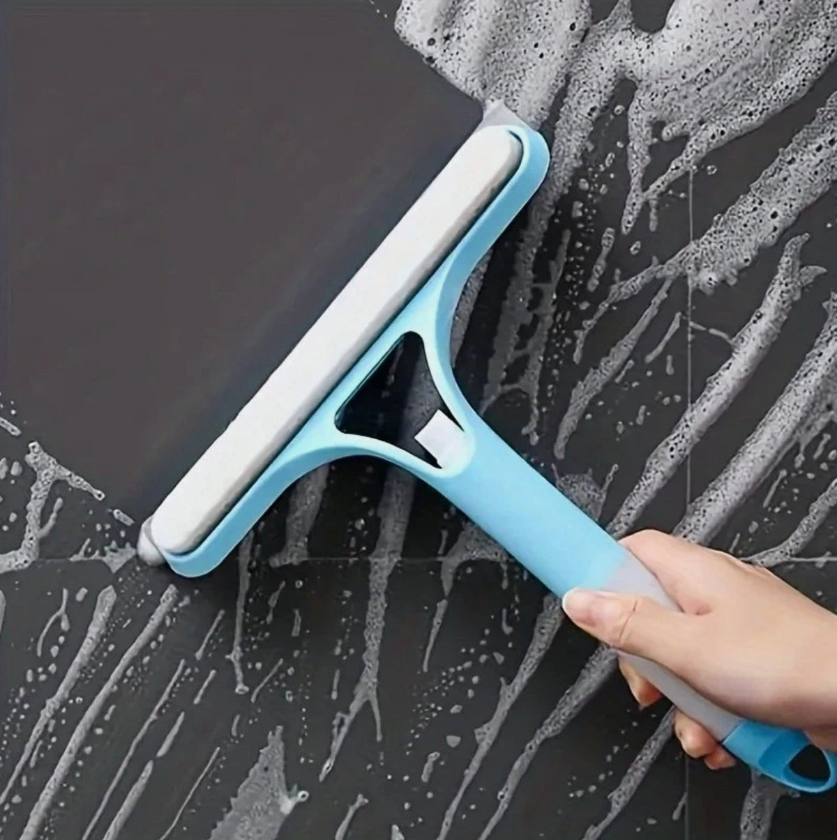 3-in-1 Window Cleaning Squeegee | Multi Function Glass Mirror Wiper Spray UK