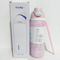 Bow Steel Bottle Freesip Blue Bottle Owala 32oz Stainless 24oz Multicolor Water