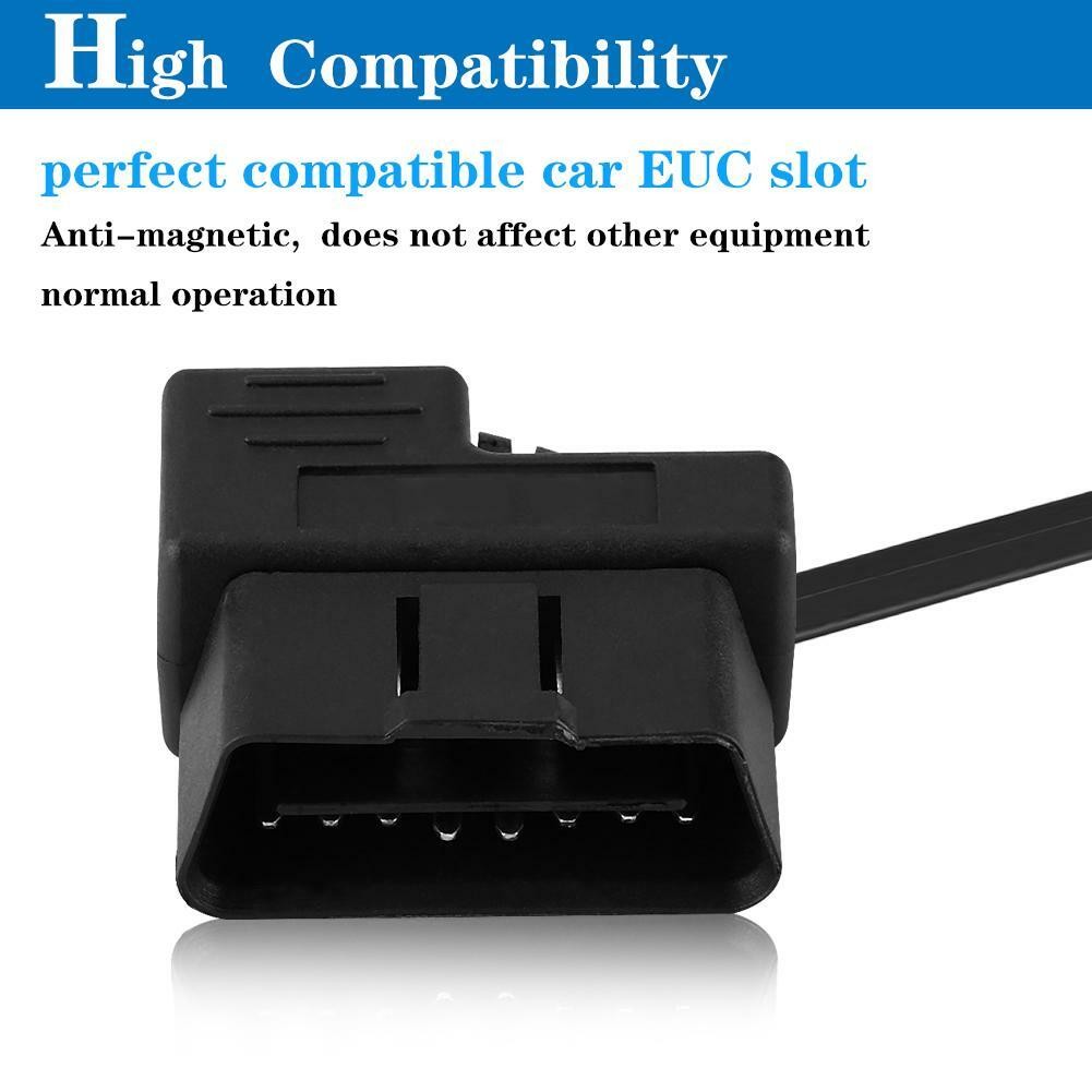OBD2 Diagnostic Cable 16pin Diagnostic Extension Adapter to Mini USB Cable