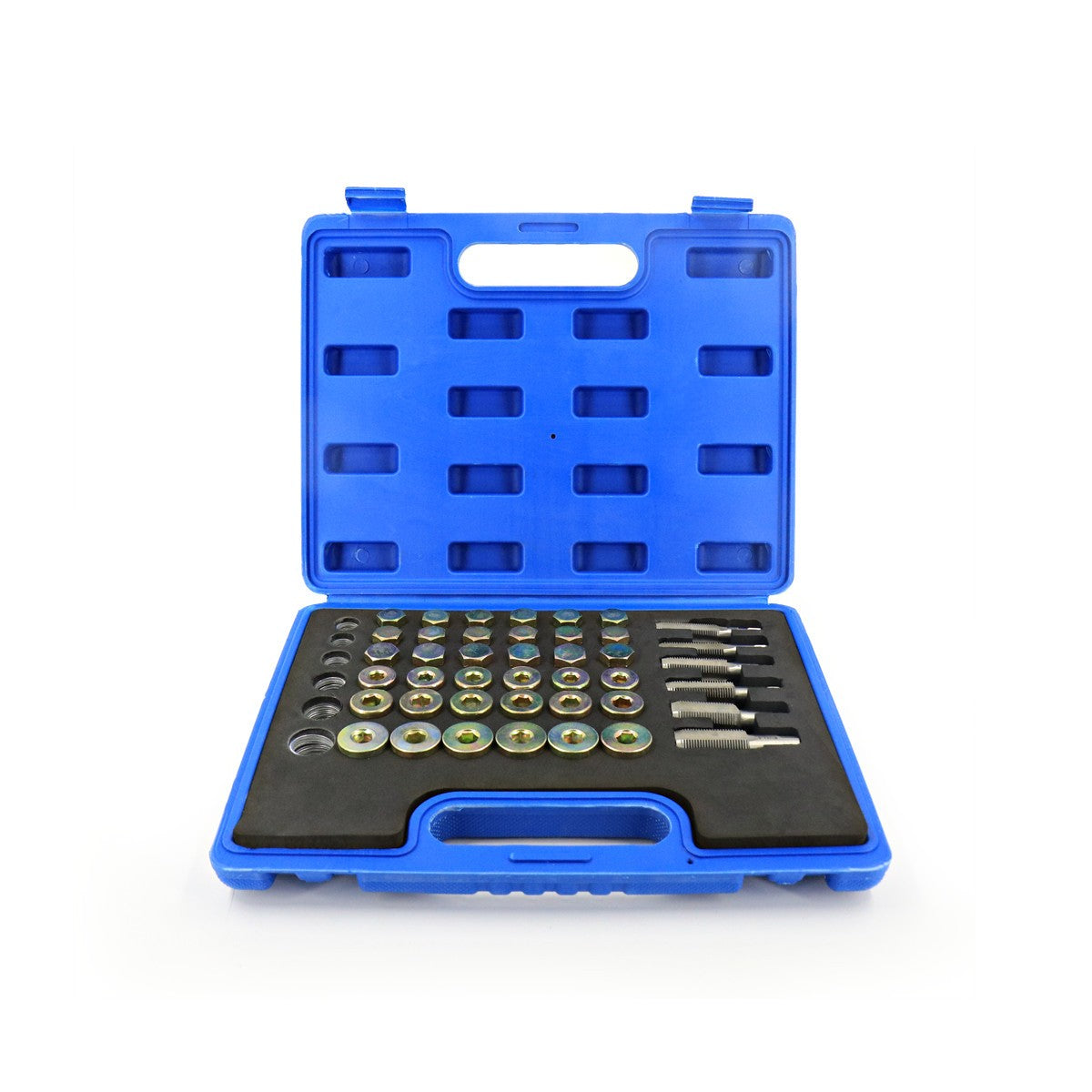 114pc Oil Pan Thread Sump Repair Kit Gearbox Drain Plug Tool Set M13 - M22 UK