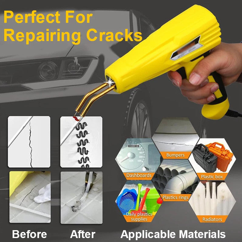 1200pcs Hot Stapler Plastic Welding Repair Kit Bumper Fender Welder With Staples