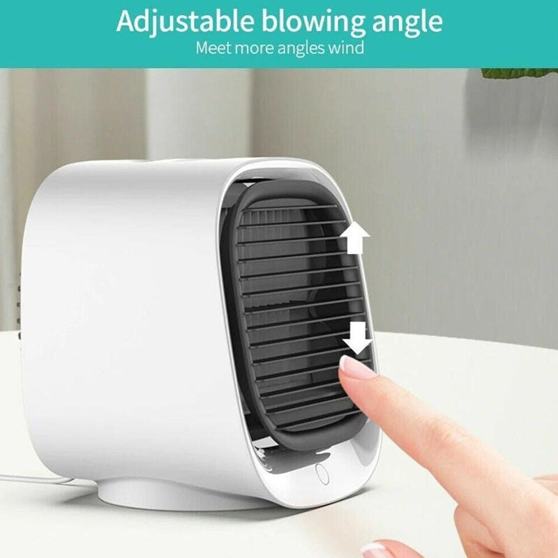 Cool Portable Air Cooling Conditioner Air Cooler Water Tank Fan Humidifier USB
